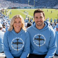 Load image into Gallery viewer, &quot;His &amp; Hers Carolina Blue Hoodies - Couples Bundle&quot;
