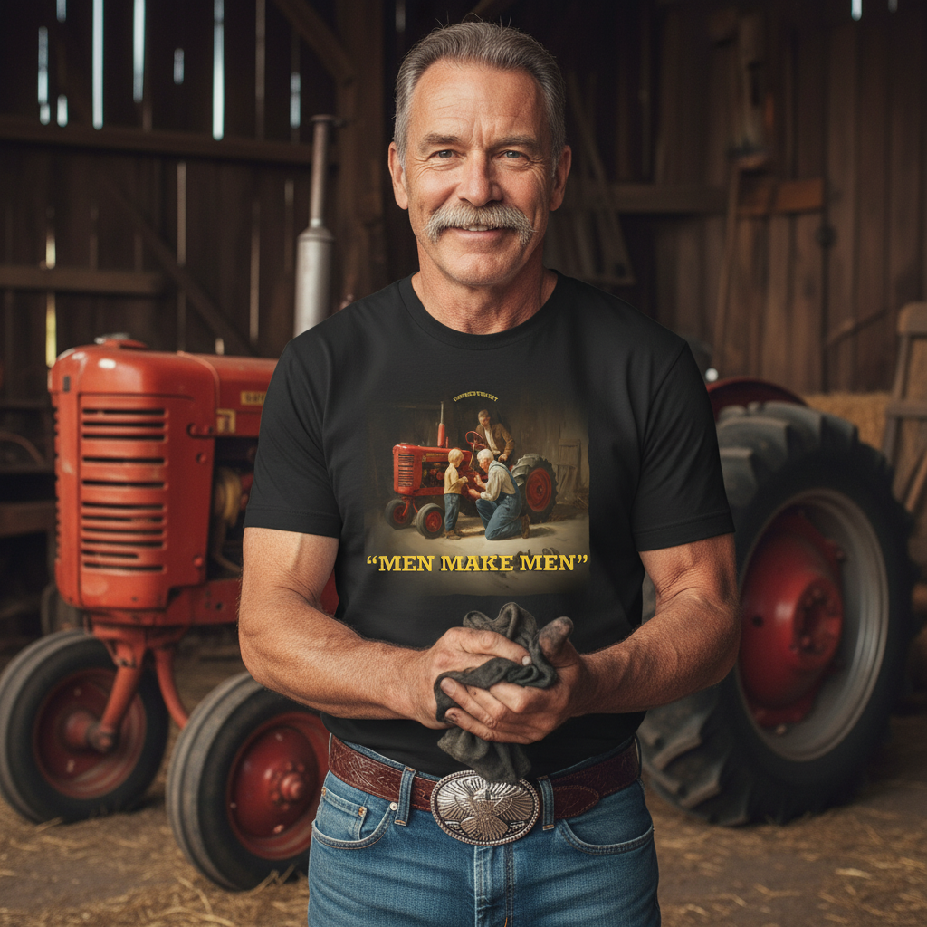 Men Make Men | Generational Wisdom Tee | Traditional Masculinity