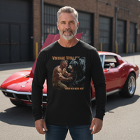 Load image into Gallery viewer, &quot;When Men Were Men&quot; - Bear Wrestling - Long Sleeve T Shirt
